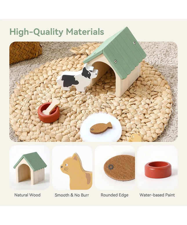 Toy House Accessories Pet Set Great Pet Play Set
