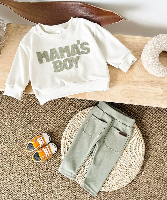 2026 Baby Boy Clothes MAMA'S BOY Sets