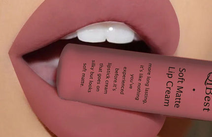 QIBEST Sexy Velvet Matte Lip Gloss