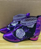 Purple women shoes