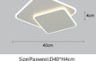Square-40CM / Cold White No Remote