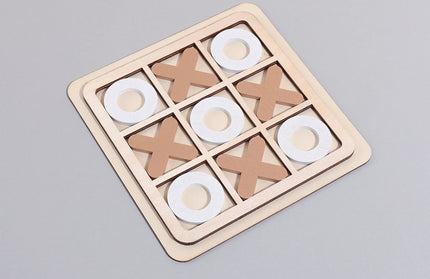 1 set of XO three-in-a-row tic-tac-toe