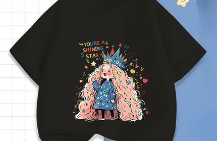Kids Cartoon Graphic T-Shirt (Unisex)