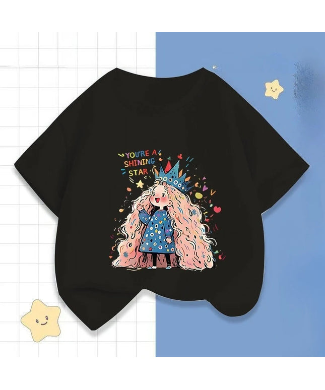 Kids Cartoon Graphic T-Shirt (Unisex)