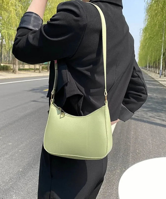 Retro Solid Color PU Leather
