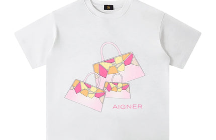 Girls Letter Print Summer T-Shirt