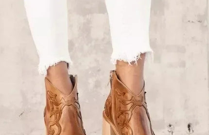 Ankle Boots  Leather
