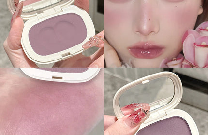 Single Color Blush Silky Texture