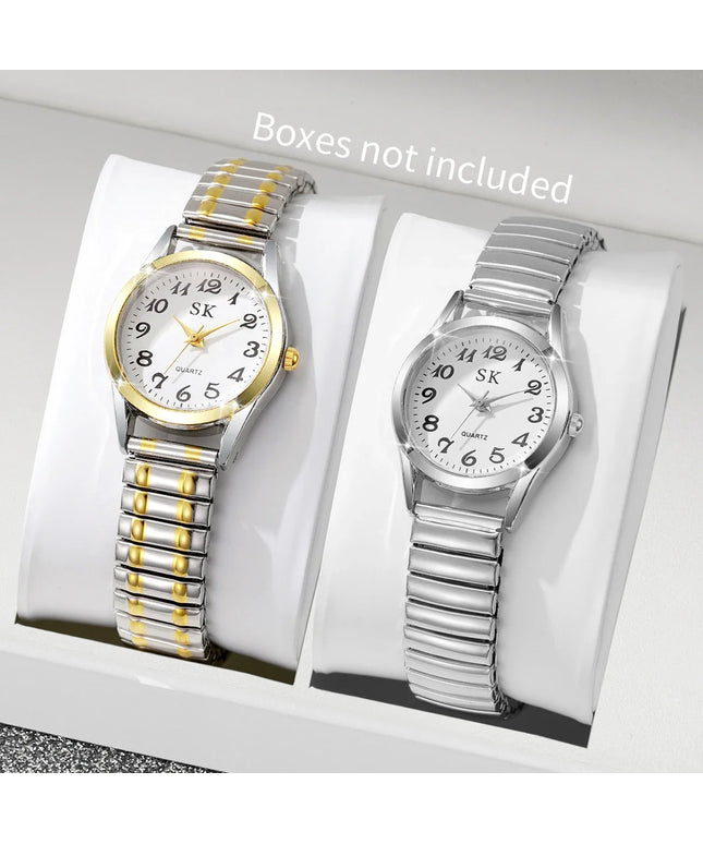 Middle aged and elderly watches