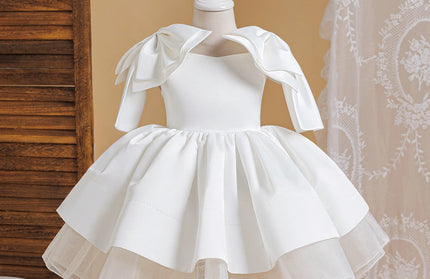 White Clothes Child Princess Dresses