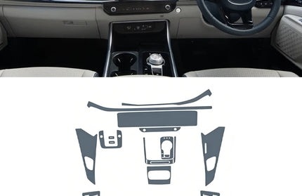 For Kia Carnival 2025  Automotive interior center console protection sticker