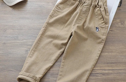 New Cartoon Embroidered Jeans