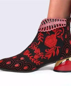 Red women shoes