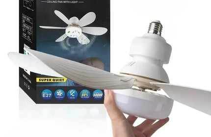 LED 30W Ceiling Fan Light E27 with Remote Control for Dimming