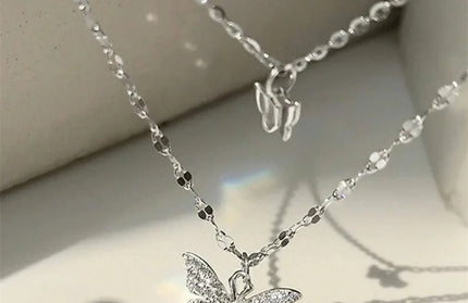 Two Round Shaped Necklaces Female