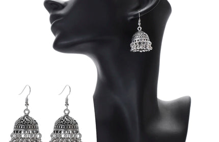 Classic Silver Color Small Earring