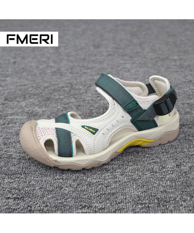Slip soft sole river tracing sports flats
