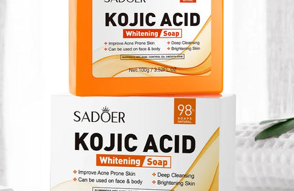 SADOER Kojic Acid Facial Soap Face Wash