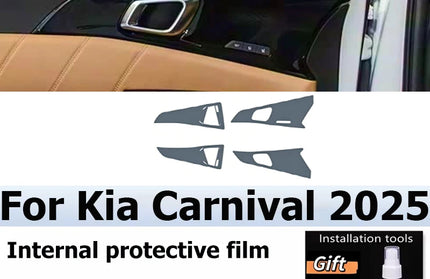 For Kia Carnival 2025  Automotive interior center console protection sticker