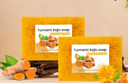 Turmeric Soap Lemon Acids Handmade Soap Kojic acid soap