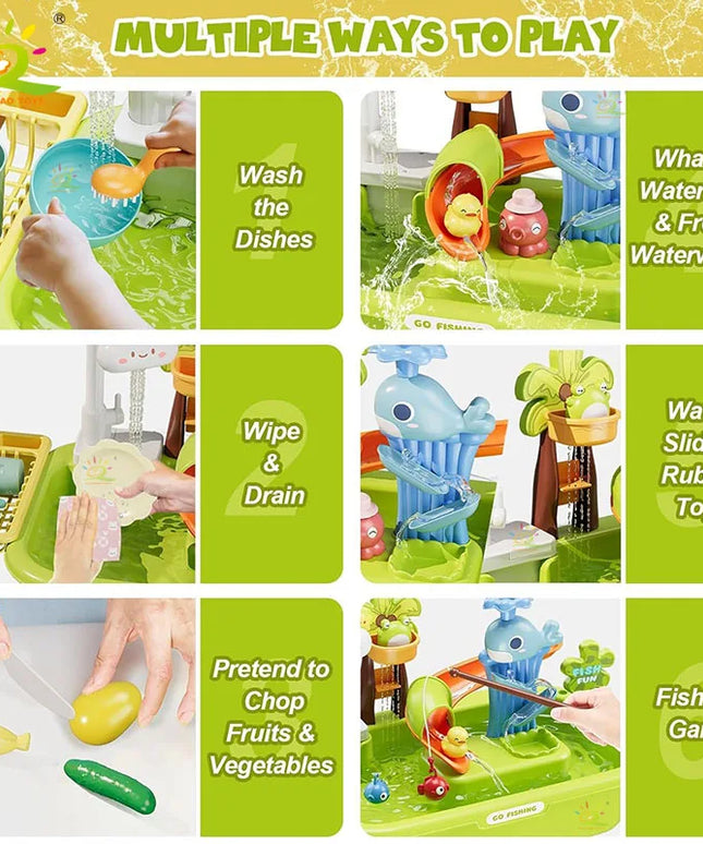 Children's kitchen toys electric fun