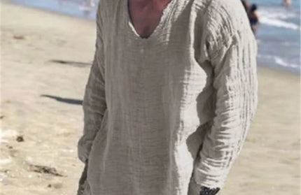 Beach Handsome Men Casual Shirt