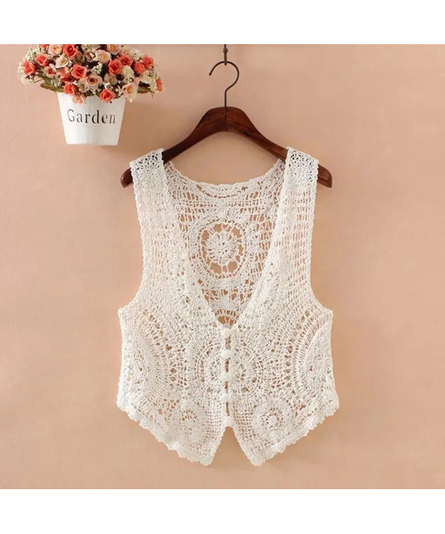 Hollow Out Tank Top