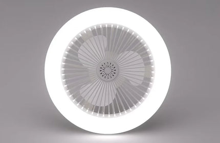 Rotatable 3in1 Ceiling Fan with Remote Control Lighting Lamp E27 Converter Base Light