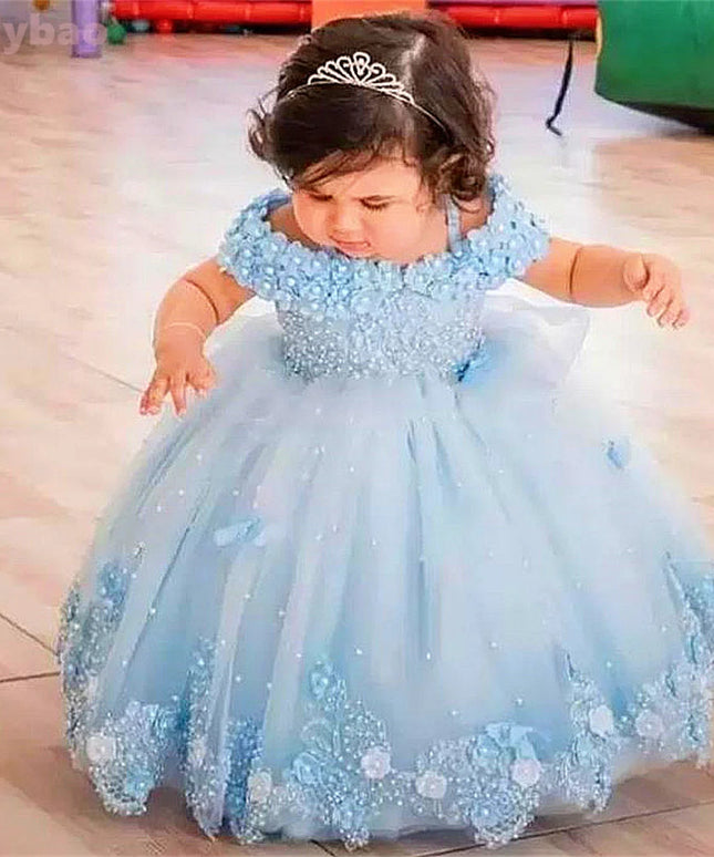 Baby Girls Dresses Off Shoulder