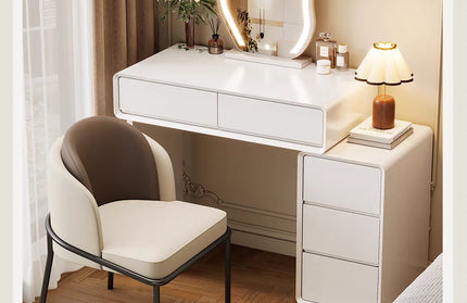 Bedroom Women Dressing Table Luxury Wood Storage