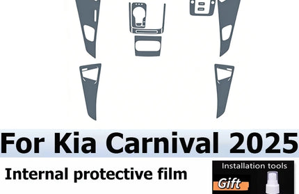 For Kia Carnival 2025  Automotive interior center console protection sticker