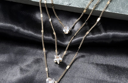 Trendy Zircon Pendant Necklace