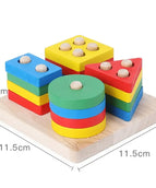 Wooden 4-peg