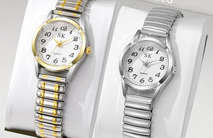 Middle aged and elderly watches