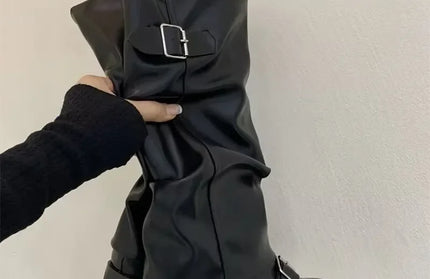 High Platform Chunky Heels