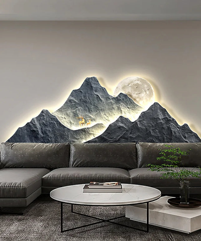 Modern Living room background Wall lamp