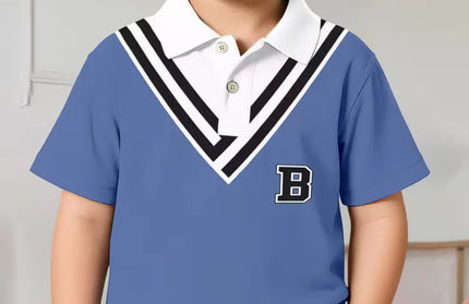 Short Sleeve Polo Shirt for Boys
