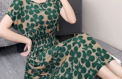 Boho Floral Women's Summer Dress Bohemian Trend Outfits Casual Beach Dresses