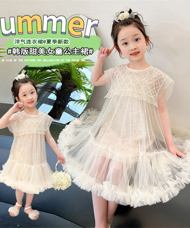 Princess dress sleeveless summer dress