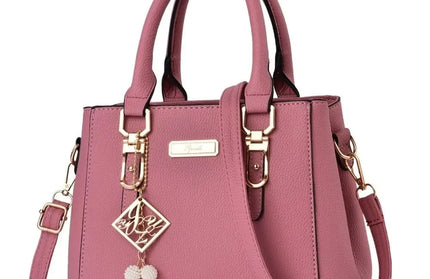Casual Leather Messenger Bag