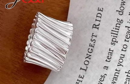 Couple 925 Sterling Silver Minimalist Handmade