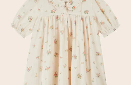 Embroidered Flower Flying Sleeve
