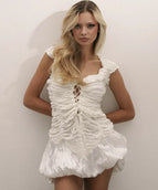 White sleeveless