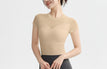 S / Light brown [integrated chest pad]