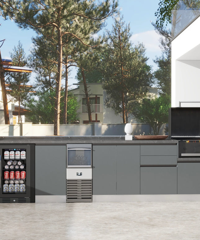 Full Set Modern Smart Outdoor Stainless Steel