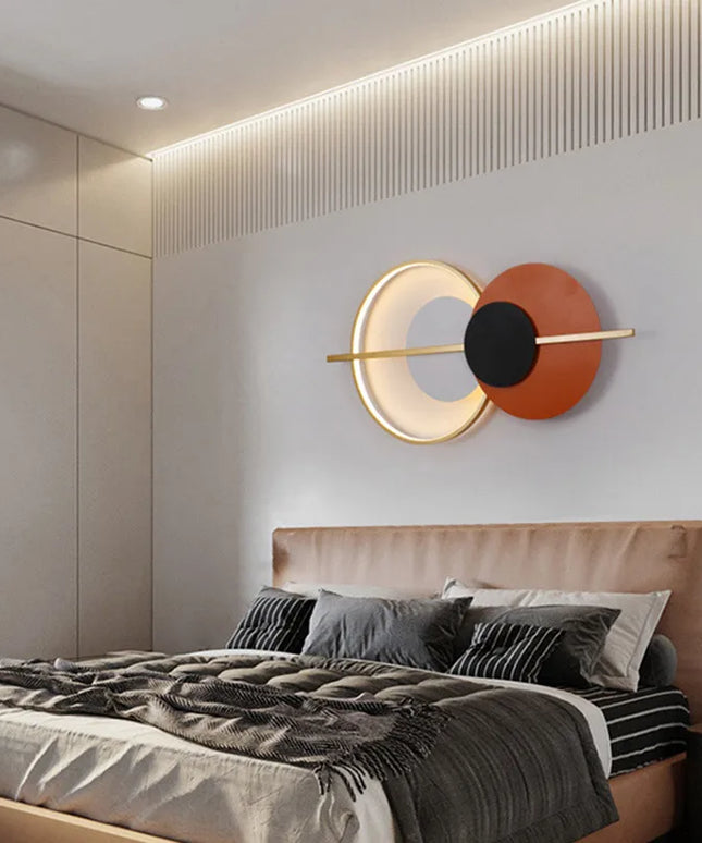 Living room wall lamp decoration