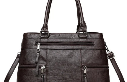 High Quality Leather Top-Handle