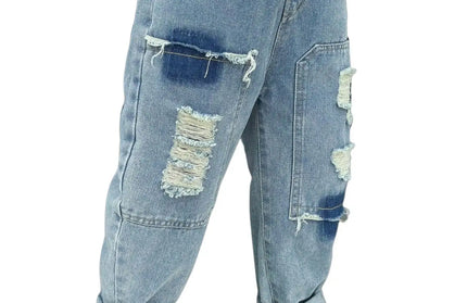 Loose-fitting casual jeans