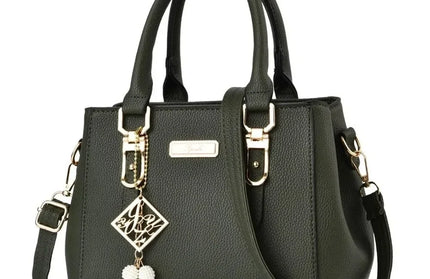 Casual Leather Messenger Bag