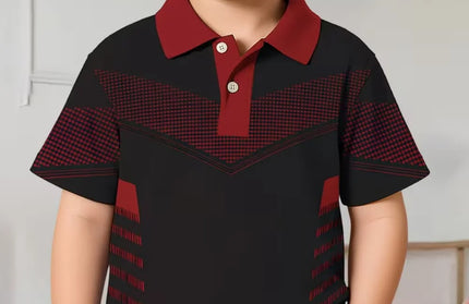 Short Sleeve Polo Shirt for Boys